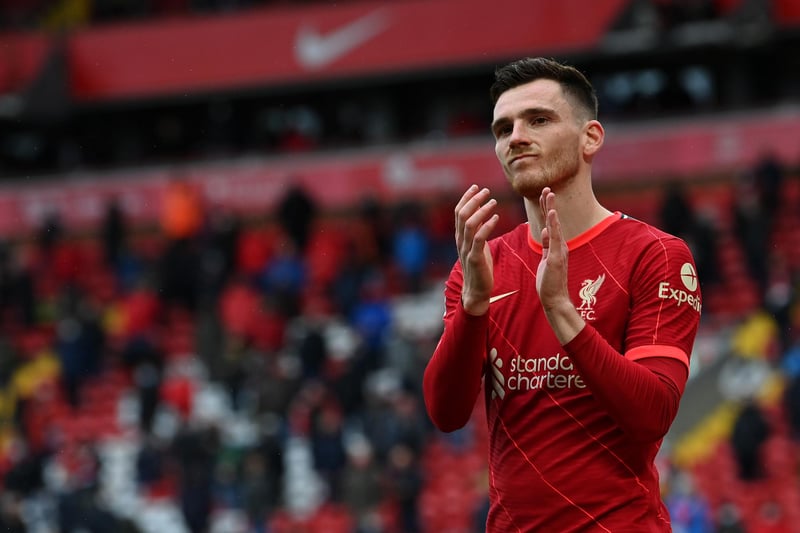 Andy Robertson has been one of the first names on Liverpool's teamsheet for a few seasons now and has become arguably the best left-back in the world. The Scotsman assisted seven goals in the league last season.
