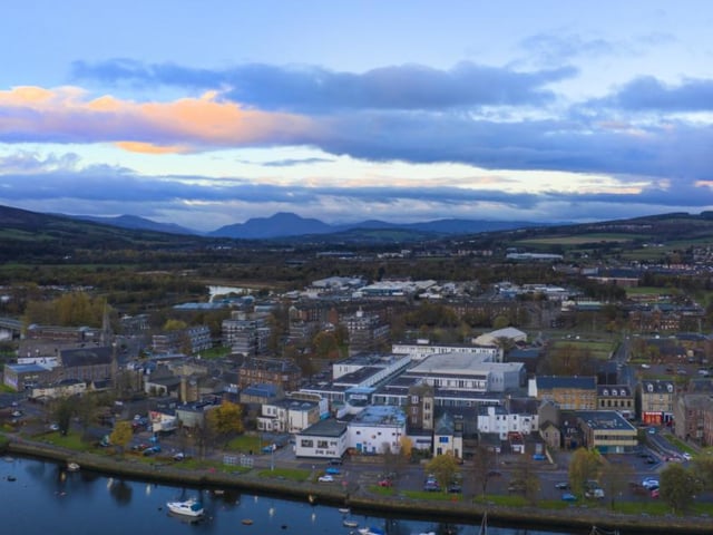 -2.2% projected in West Dunbartonshire.
