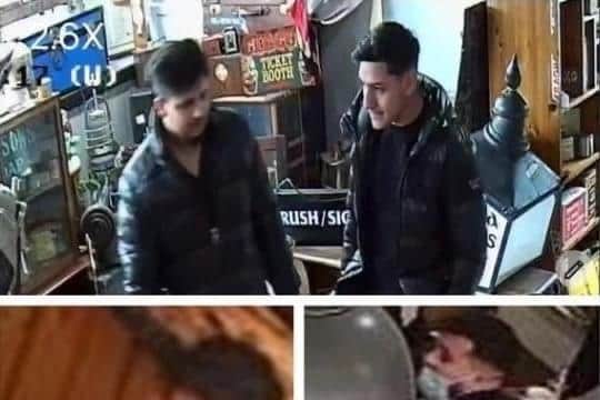 Officers are hoping the public will help them identify the pictured men.