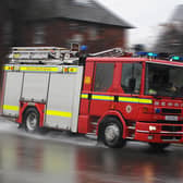 The man’s body was sadly found inside the flat by fire crews. 







.