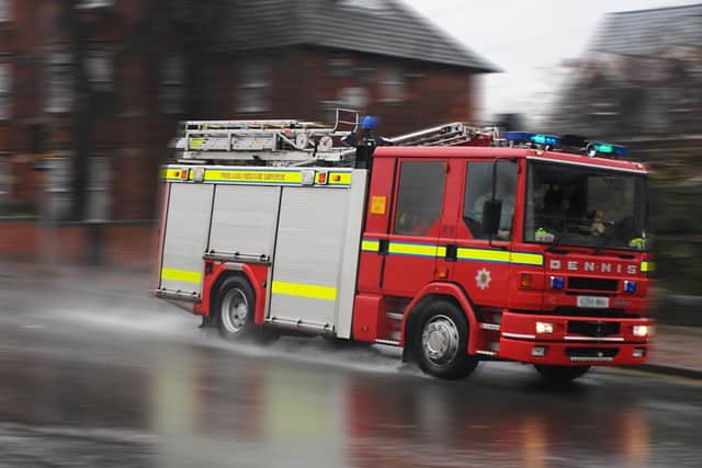 The man’s body was sadly found inside the flat by fire crews. 







.