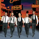 Brendan Cole, James Jordan, Pasha Kovalev, Vincent Simone and Ian Waite perform in Vegasd: After Hours at  Sheffield City Hall on October 22, 2026.