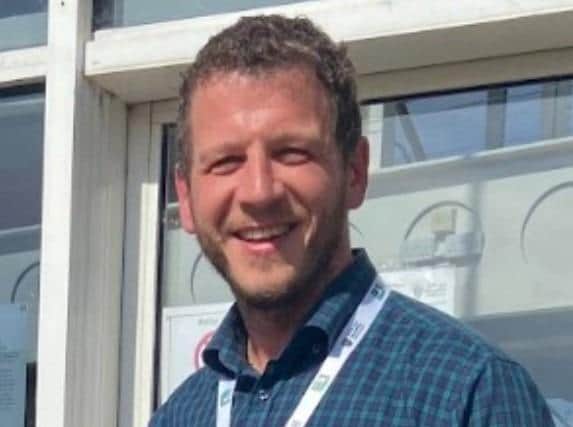 NE Derbyshire District Cllr Alex Dale. Taken By BBC LDR Jon Cooper.