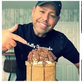 Daniel Armstrong is celebrating his business Totally Cheesecake & Bakes attracting 100,000 followers on Facebook.