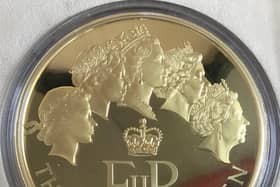 The one kilo gold coin, minted to celebrate longest reigning monarch in the history of UK, has a denomination of £1,000