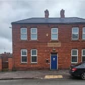 The old police station on Central Drive, Shirebrook, could be turned into a retail food shop with flats above.