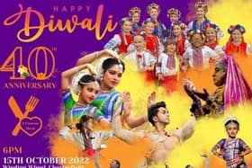 Chesterfield's Asian Association are hosting a Diwali celebration at the Winding Wheel on October 15, 2022.