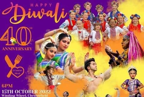 Chesterfield's Asian Association are hosting a Diwali celebration at the Winding Wheel on October 15, 2022.