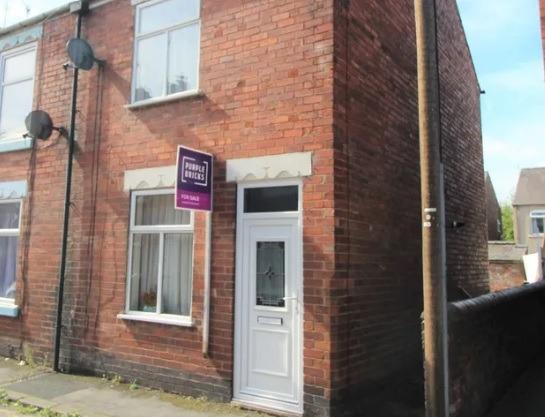 Offers over £80,000 are invited for this  end terrace house at Alma Street West, Brampton, Chesterfield, which is up for online auction with a deadline of March 18, 2023. There is also a buy-it-now option available. In need of modernisation, the property includes a lounge, kitchen, two bedrooms and a shower room. Call Purplebricks on 02475 130103.