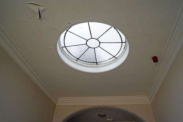 With Rob Hattersley's desire to preserve heritage, as witnessed in his recent transformation of The Ashford Arms at Ashford in the Water, here's hoping that this beautiful skylight will be retained under plans for this building in Bakewell.