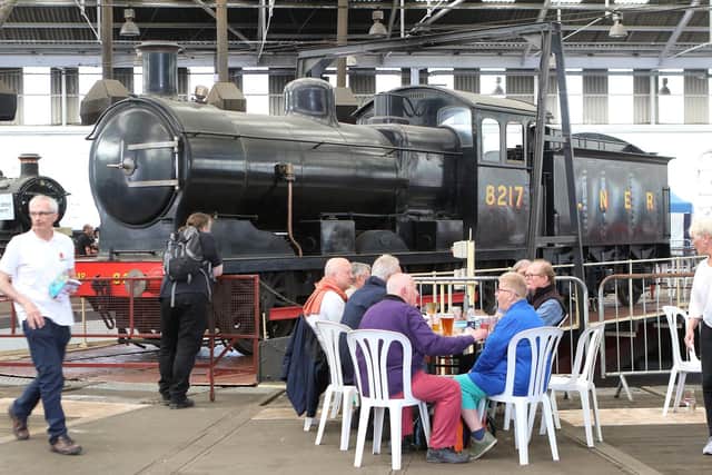Barrow Hill Roundhouse has become famous for its Rail Ale events.