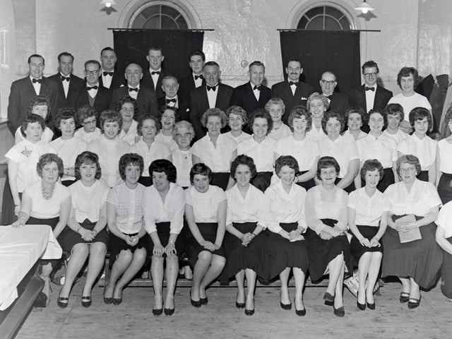 Somercotes choral society, October 1962.