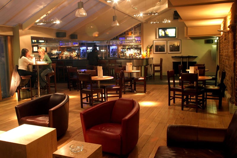 The main room at S41 bar, in Chesterfield in 2006.