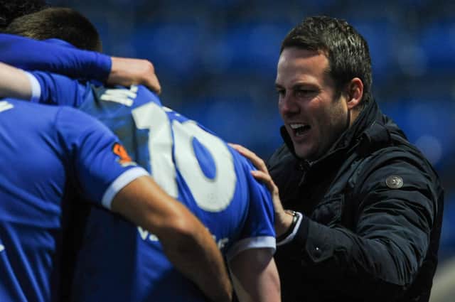 James Rowe has now been in charge of the Spireites for a full year.
