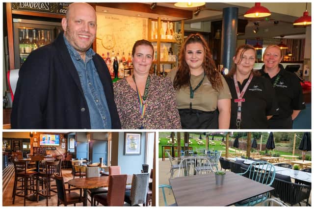 General manager Stuart Jackson and his staff are confident that customers will love the new-look Cat & Fiddle and its food offering.
