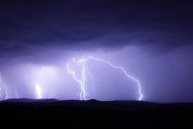Derbyshire could face thunderstorms later today.