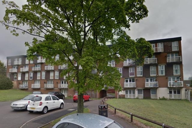 This two-bedroom flat sold for £47,500 in January.