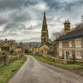 Picture postcard village of Edensor, on the doorstep of Chatsworth House (photo: Michael Hardy)