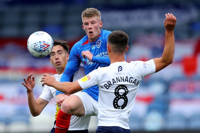 Midfielder featured 28 times for Pompey this season but scored only once. Next term will be a big one for the former Rochdale ace. Contract is due to expire at the end of the season but Pompey have the option for another year.