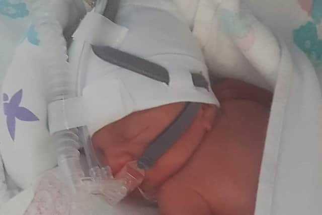 Stefan Theodoulou was cared for at the neonatal unit at Chesterfield Royal Hospital