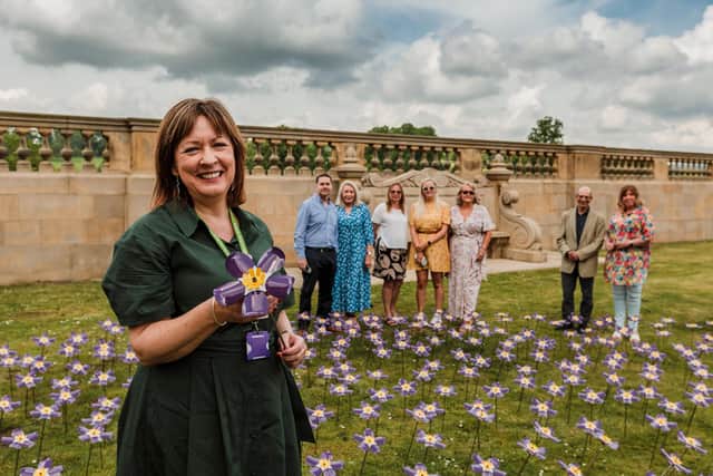Over 3,000 flowers have been dedicated to loved ones and raised over £117,000 for the charity.