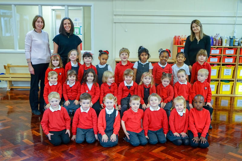 Christ Church CofE Primary School reception class.