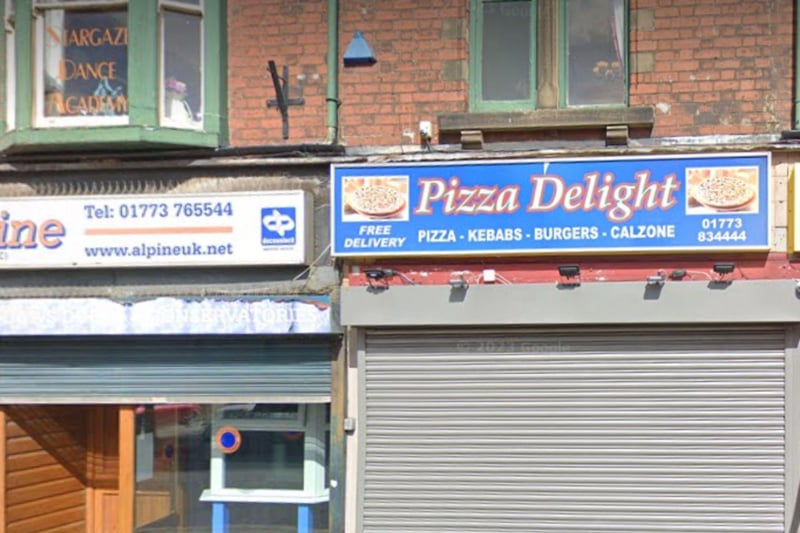 Pizza Delight at High Street, Alfreton holds a one-star hygiene rating following an inspection in July 2023.