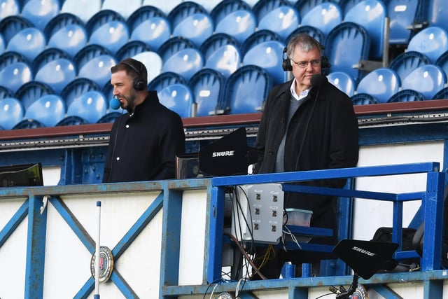 Rangers TV have recruited commentator Clive Tyldesley. From the off he mentioned to Rangers fans that they would know more than him as they watched on the stream. But over the 90 minutes he demonstrated a sense of humour, excellent knowledge and offered his own opinion on situations as he built a rapport with co-commentator Kevin Thomson.