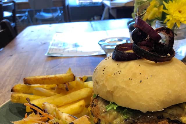 Vegan food to whet your appetite at Figaro cafe.