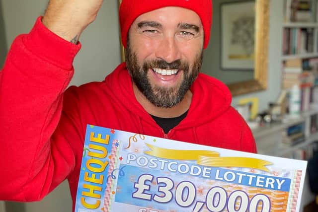People's Postcode Lottery ambassador Matt Johnson.