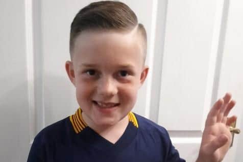 The nine-year-old schoolboy is raising money for Ashgate Hospicecare.
