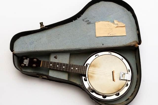 George Formby's Dallas Model C banjo ukulele reached £10,500.