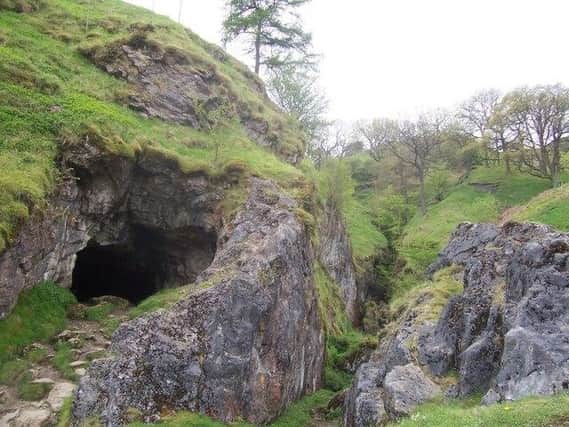 The remains of the Odin Mine in the Peak District, one of the ancient lead mines in the area. Photo: Peak District National Park