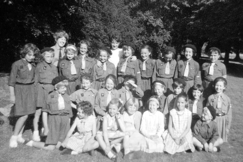 Hartlepool Brownies in the picture 58 years ago. Can you spot someone you know?
