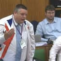 Reform councillor Richard Smith. Image from Derbyshire County Council. Free for use by all BBC wire partners.