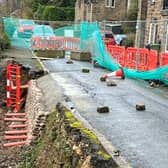 The landslip has worsened since works were last carried out in late 2023.