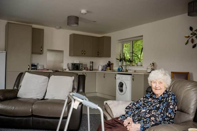 Mu's bungalow allows her more independence than her previous property