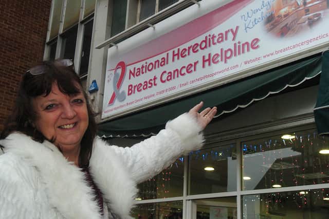 Wendy Watson started the National Hereditary Breast Cancer Helpline in 1996, four years after her surgery