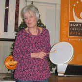 Carol Bowns of the Kaleidoscope Choir will be leading a Derbyshire Christmas singsong at the party.