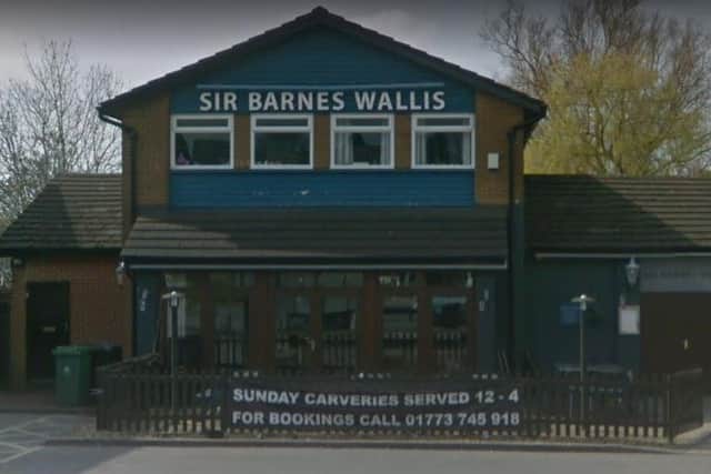 The Sir Barnes Wallis pub in Ripley is to be demolished to make space for new housing. Photo: Google Earth