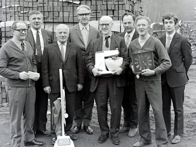 Ambergate brickworks presentation, December 1971.