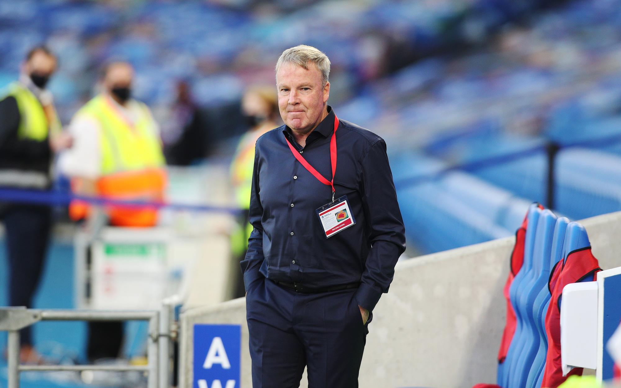Carabao Cup round 2 - Brighton and Hove Albion vs Portsmouth - 17/09/2020Portsmouth's Manager Kenny Jackett