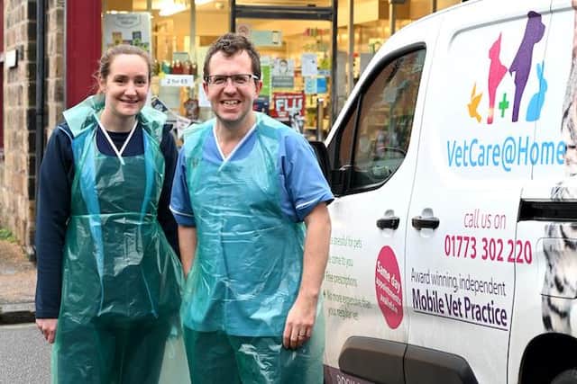 Dr John Rosie, a Derbyshire vet, says the virus is spreading in the county.
