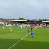 Chesterfield visited Boreham Wood on Saturday.
