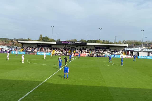 Chesterfield visited Boreham Wood on Saturday.