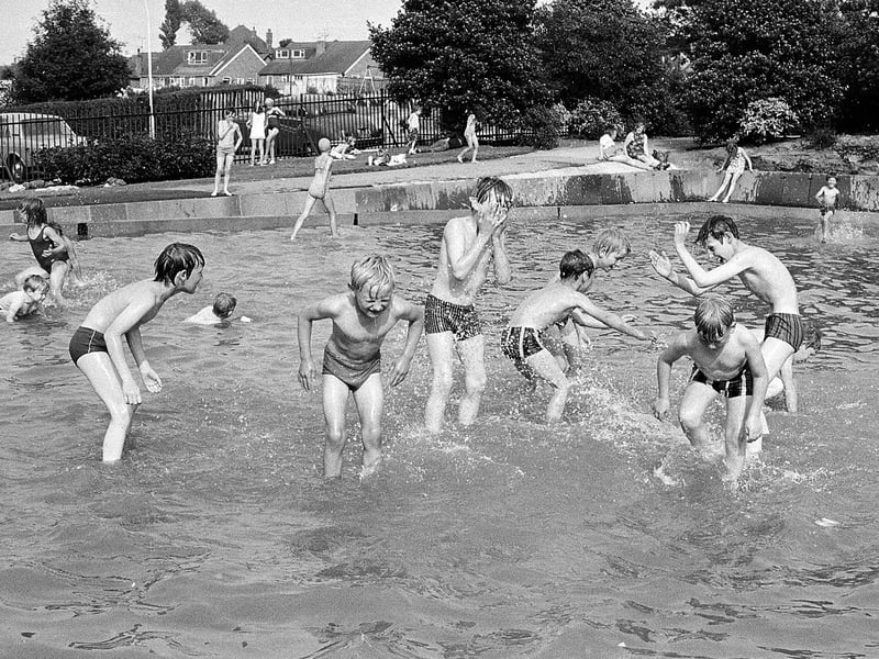 Do you remember cooling off at Mansfield's Racecourse pool in the early 70s?