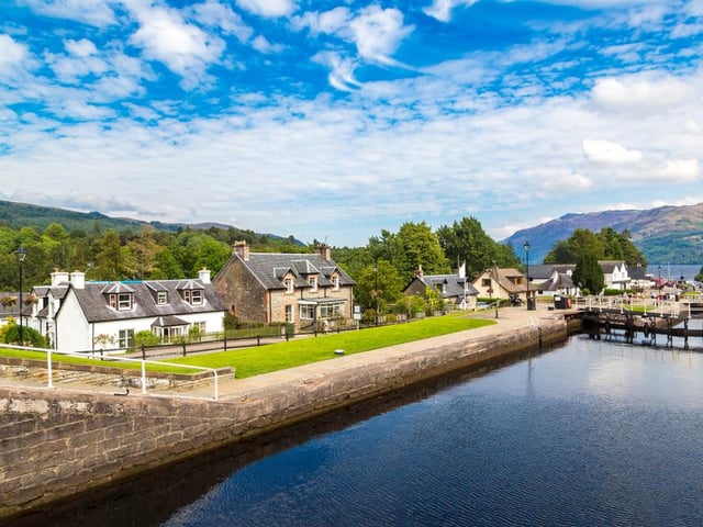 In second place was Fort Augustus, which sits on the southern tip of Loch Ness. It boasts stunning views and is an ideal holiday spot for avid cyclists and walkers.