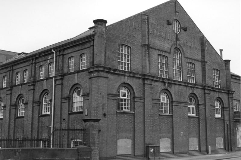 The former Brampton Brewery building at the bottom of Chatsworth Road.