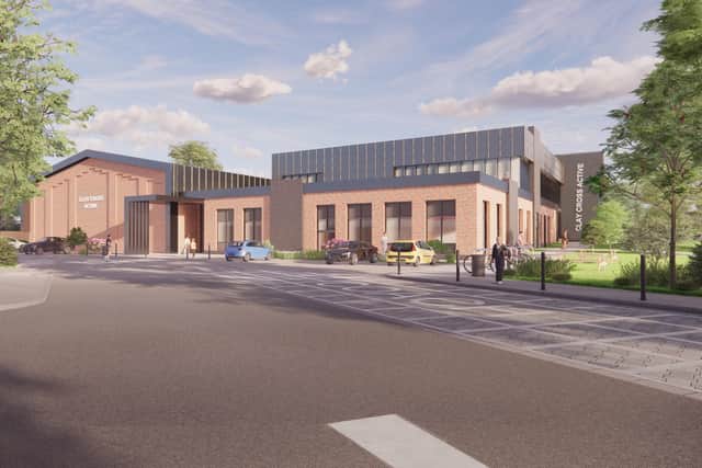 This is what the new leisure centre will look like.