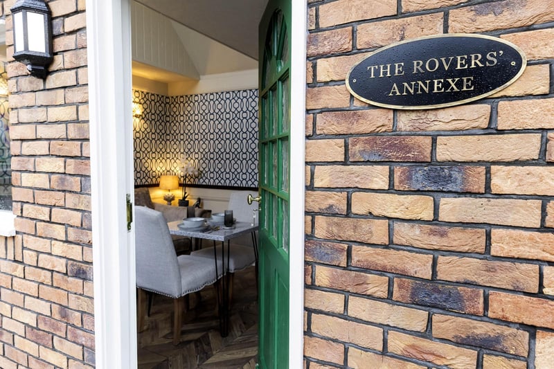 'The Rovers' Annexe' is unveiled on the set of Coronation Street, as it lists on Airbnb, giving fans a once-in-a-lifetime experience to stay in the self-contained pop-up house on the cobbles, Manchester. Picture: Fabio De Paola/PA Wire